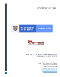 Análisis de la Oferta de Profesionales Vinculados al Sector BPO